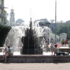 В Екатеринбурге включили городские фонтаны